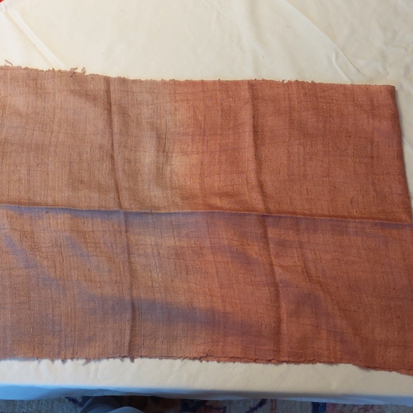 Thai Raw silk scarf - closet clean out! - Picture 3 of 3